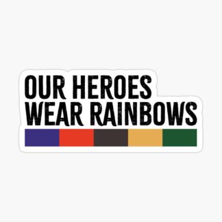 Our heroes wear rainbows
